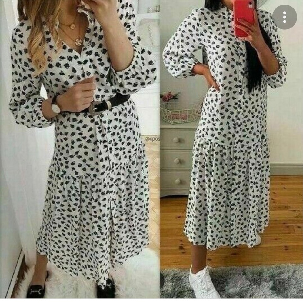 Zara maxi dress women